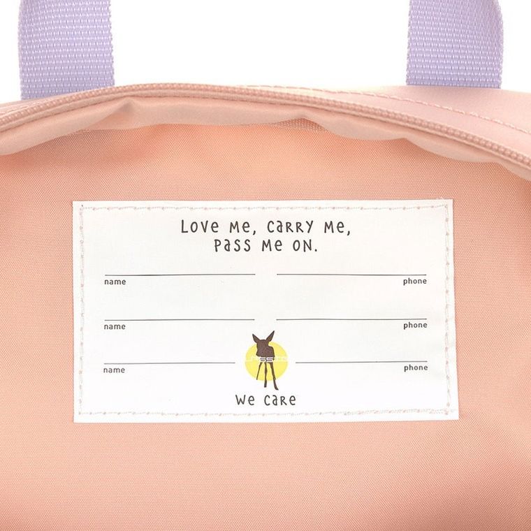 Lassig, Little Gang, Cherry, plecak dla przedszkolaka, Peach