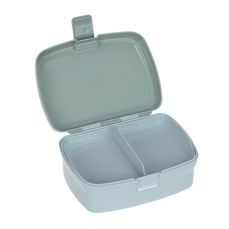 Lassig, Tiny Drivers, lunchbox + bidon, tritanowa butelka, 460 ml, Spychacz