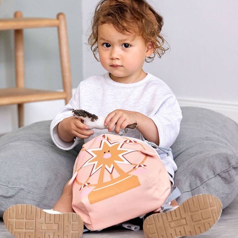 Lassig, Tiny Drivers, plecak dla przedszkolaka, diabelski młyn