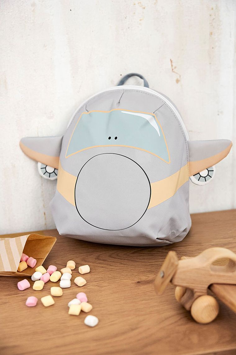 Lassig, Tiny Drivers, plecak dla przedszkolaka, samolot