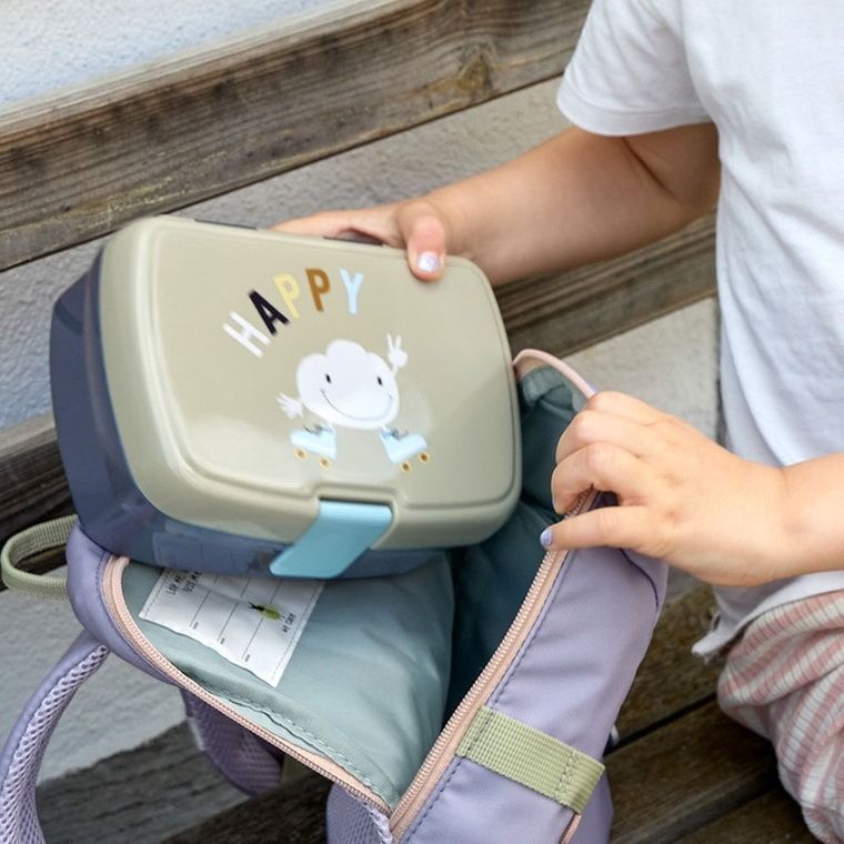 Lassig, Tiny Outdoor, Cloud, lunchbox z wkładką