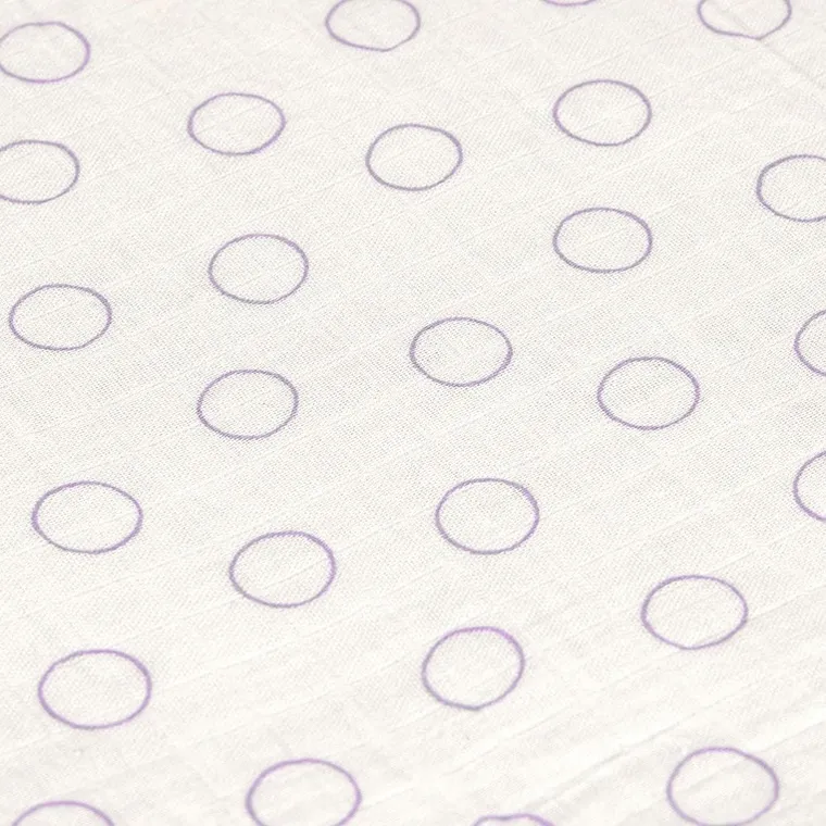 Lassig, Tiny Team, pieluszka muślinowa, otulacz z biobawełny, kotek, 60-60cm, 3 szt.