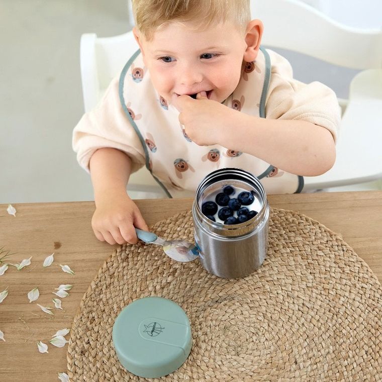 Lassig, Tiny Team, pojemnik, termos obiadowy, piesek, 315 ml