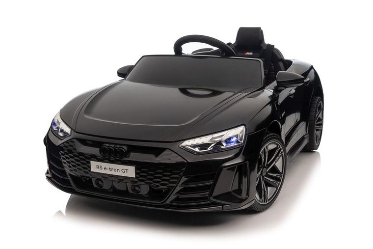 Lean Cars, Audi E-Tron GT, pojazd na akumulator, czarny, QLS-6888