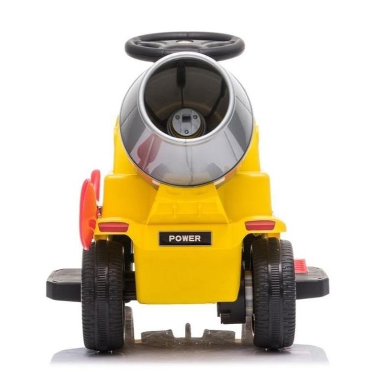 Lean Cars, Betoniarka, pojazd na akumulator, żółty