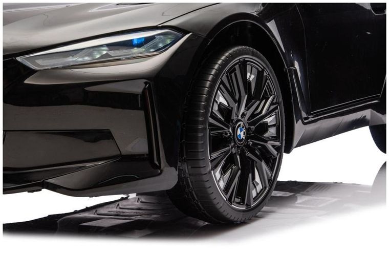Lean Cars, BMW I4, pojazd na akumulator 4-4, JE1009, czarny
