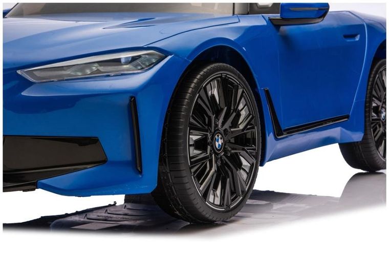 Lean Cars, BMW I4, pojazd na akumulator 4-4, JE1009, niebieski