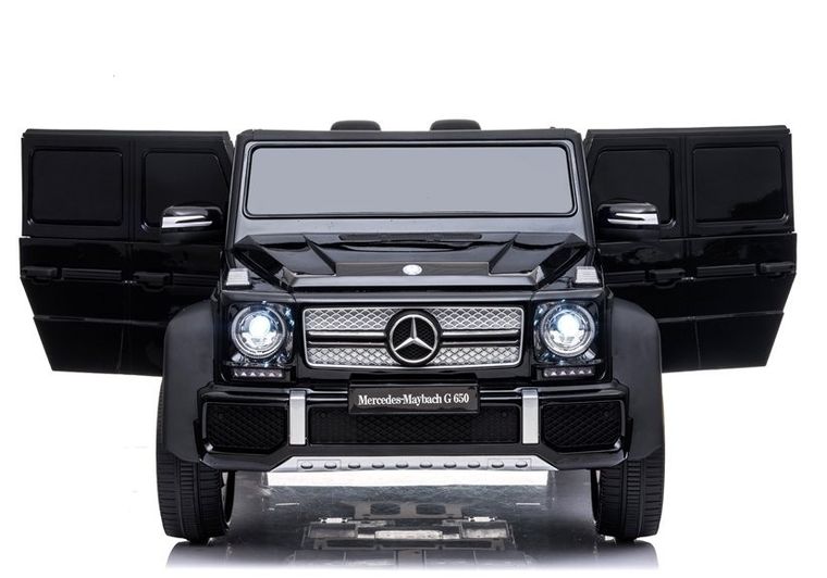 Lean Cars, Mercedes-Benz A100, pojazd na akumulator, czarny lakierowany