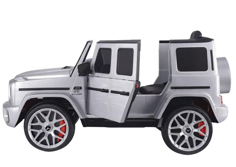 Lean Cars, Mercedes-Benz G63, pojazd na akumulator, S306-1, Srebrny