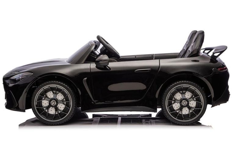 Lean Cars, Mercedes GT63 AMG, pojazd na akumulator, DK-GT63 24V LCD, czarny lakierowany