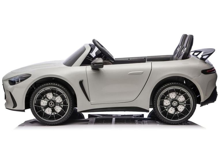 Lean Cars, Mercedes GT63 AMG, pojazd na akumulator, DK-GT63 24V LCD, jasno szary lakierowany