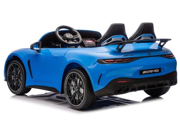 Lean Cars, Mercedes GT63 AMG, pojazd na akumulator, DK-GT63 24V LCD, niebieski