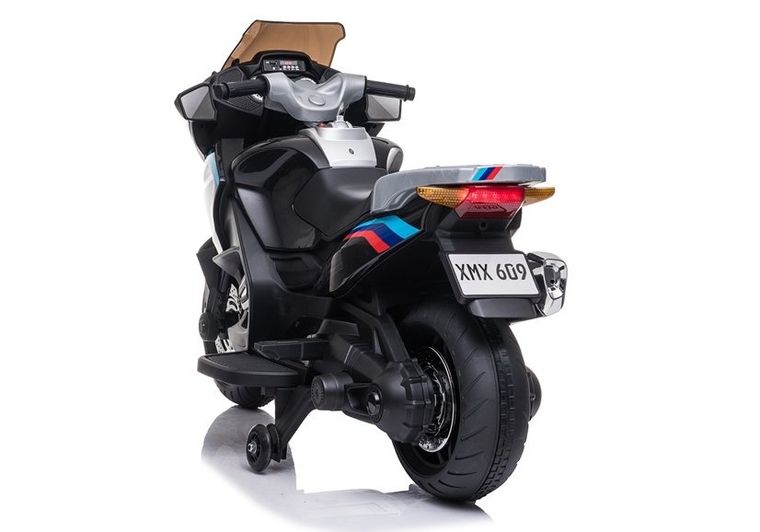 Lean Cars, motor, pojazd na akumulator, XMX609, czarny