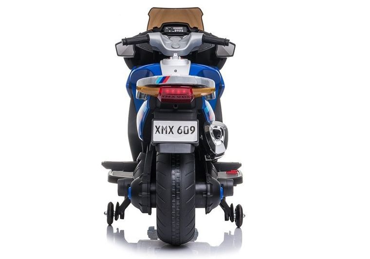 Lean Cars, motor, pojazd na akumulator, XMX609, niebieski