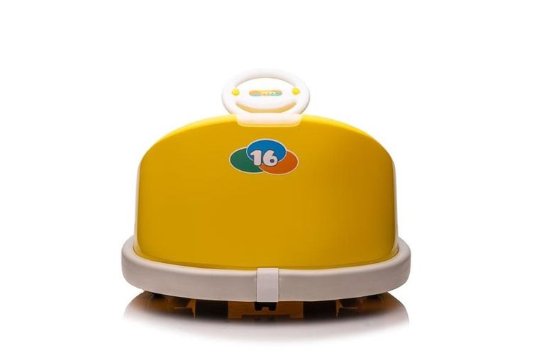 Lean Cars, pojazd na akumulator, XMX621, żółty