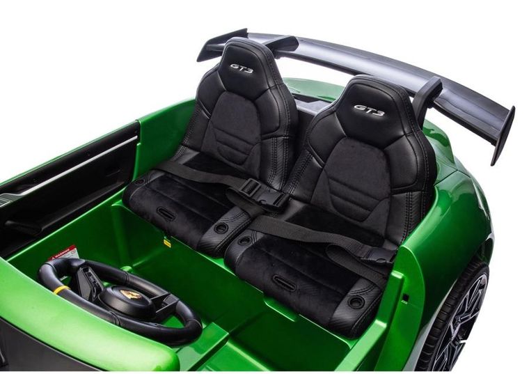 Lean Cars, Porsche GT3, pojazd na akumulator, DK-P911, zielony lakierowany