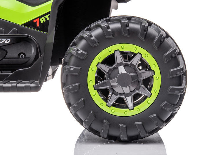 Lean Cars, quad, pojazd na akumulator, GTS1199, zielony