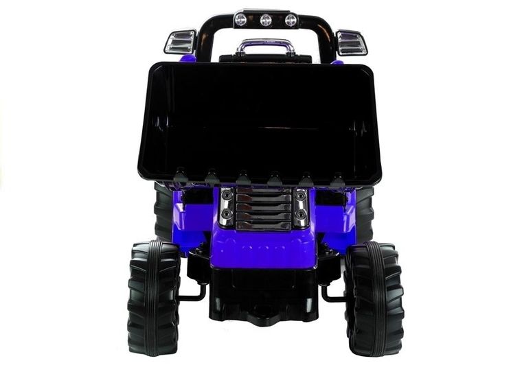 Lean Cars, traktor koparka, pojazd na akumulator, ZP1005, niebieski