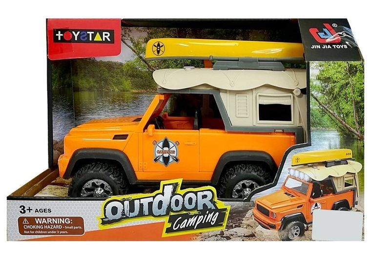 Lean Toys, Camping Jeep, pojazd interaktywny
