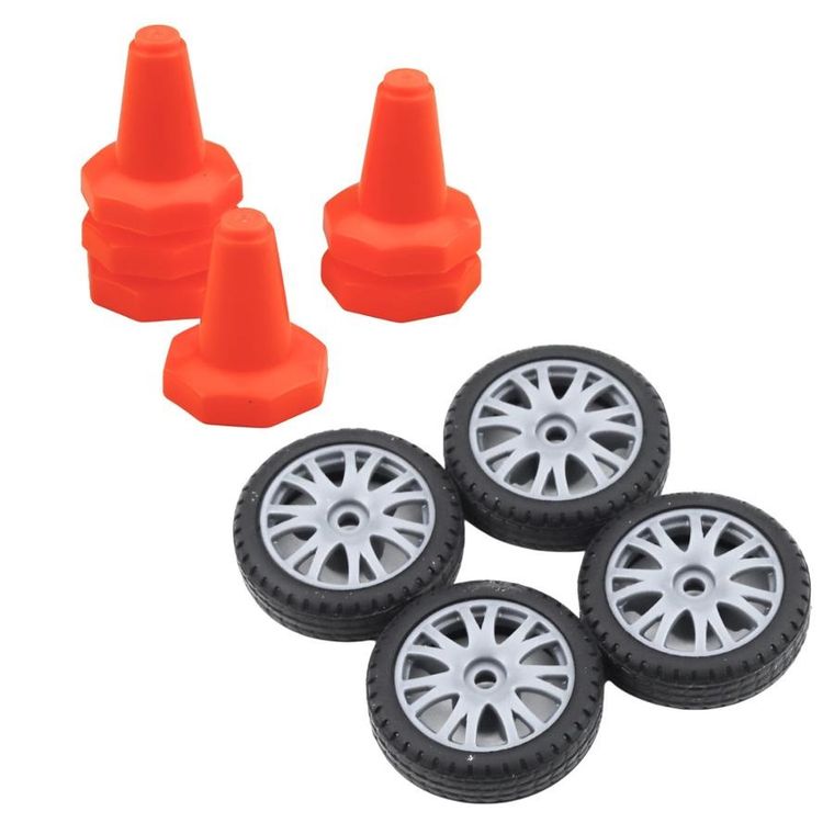 Lean Toys, coupe, pojazd do driftu zdalnie sterowany, czarny, 1:24