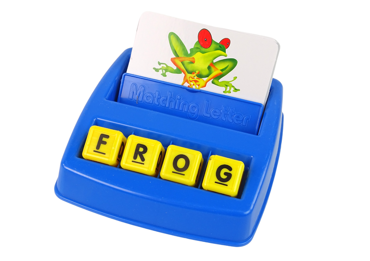 Lean Toys, dopasuj literki, 30 kart, gra do nauki angielskiego