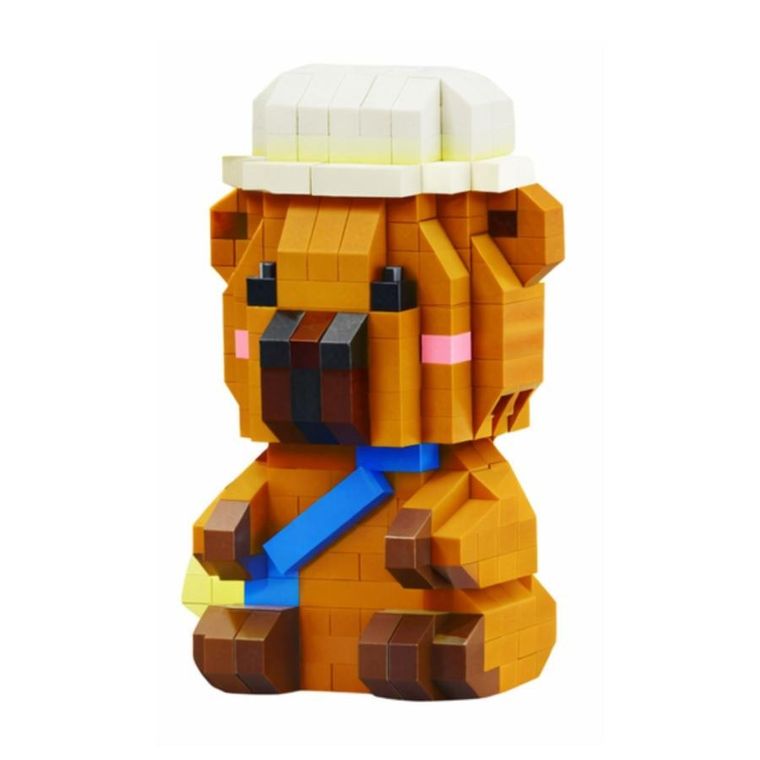 Lean Toys, kapibara, klocki, 204-263 elementów, 1 szt.