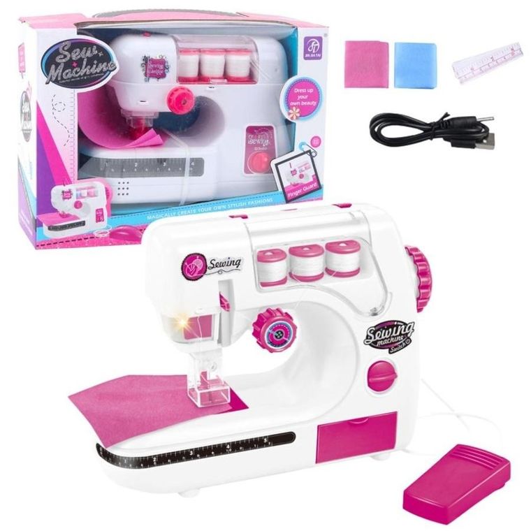 Lean Toys, maszyna do szycia, interaktywna