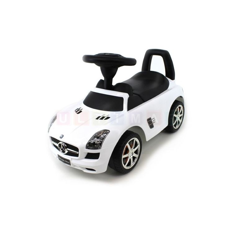 Lean Toys, Mercedes-Benz, jeździk, biały