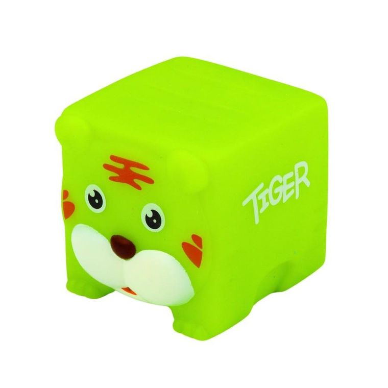 Lean Toys, miękkie klocki edukacyjne, zwierzątka, 6 szt.