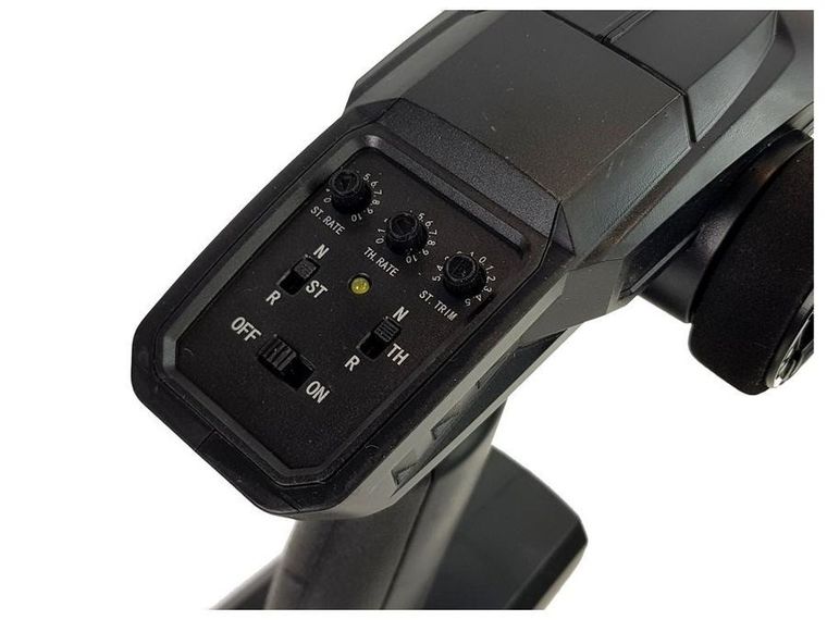 Lean Toys, Piranha off-read, pojazd zdalnie sterowany, czerwony, 1:10