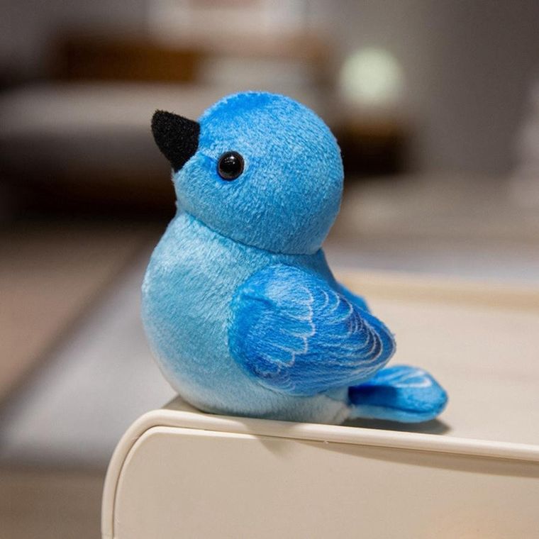 Lean Toys, Ptak, maskotka, 10 cm, 1 szt.