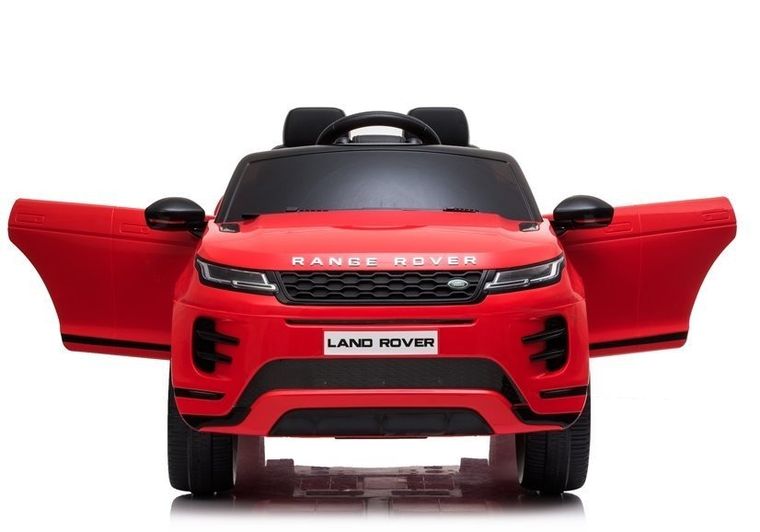 Lean Toys, Range Rover Evoque, pojazd na akumulator, czerwony