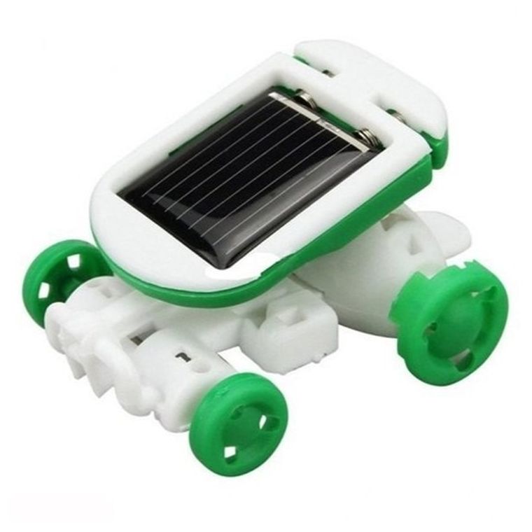 Lean Toys, robot solarny do złożenia, 6w1, zabawka interaktywna