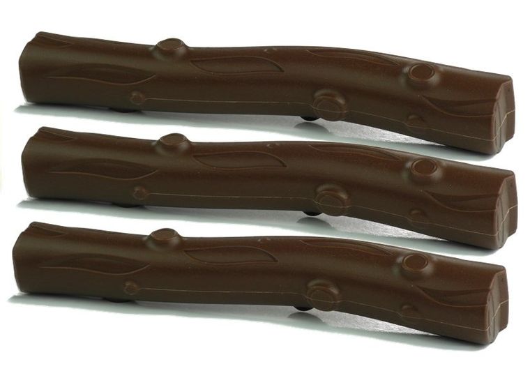 Lean Toys, rozkręcany traktor z przyczepą z drewnem, 43 cm