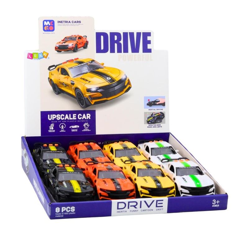 Lean Toys, samochód sportowy z napędem mix