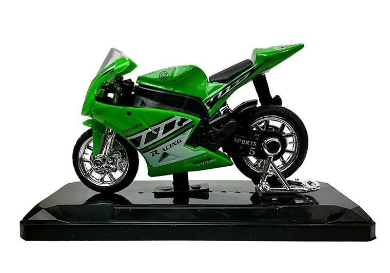 Lean Toys, sportowy motocykl, pojazd interaktywny, 1:18, 1 szt.