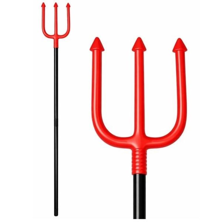 Lean Toys, trójząb diabła, składany, 112 cm