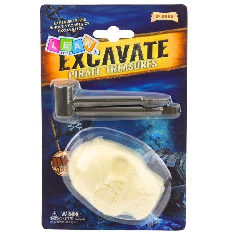 Lean Toys, wykopaliska skarbów, piraci, zestaw archeologiczny