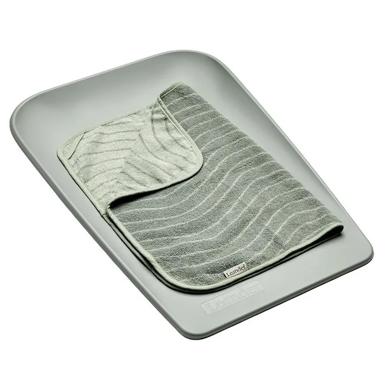 Leander, Matty Mini, podkład na przewijak, mata, sage green