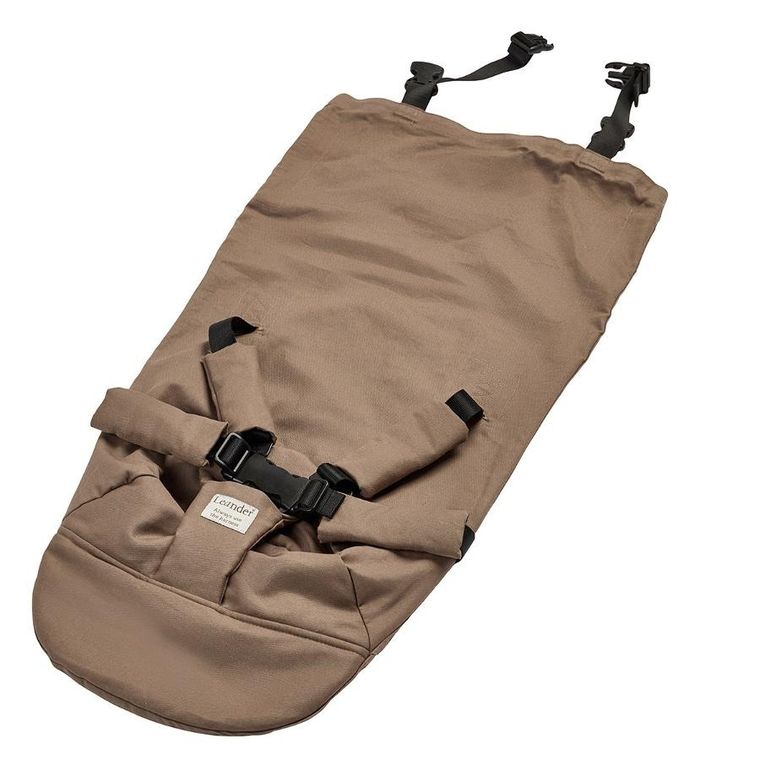 Leander, Newborn Seat, noworodkowe siedzisko do krzesełka do karmienia Louie i Classic, mocca