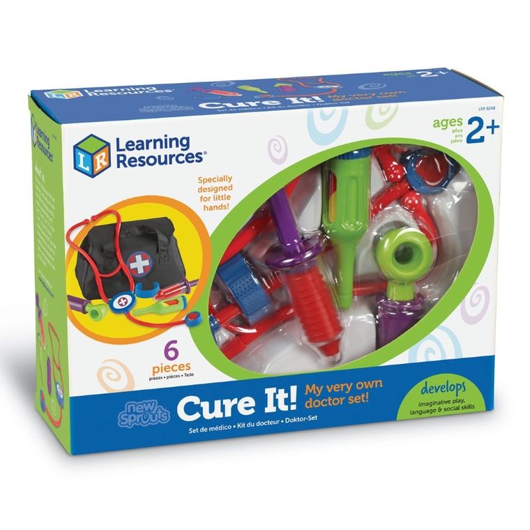 Learning Resources, zestaw Małego Lekarza, torba z narzędziami