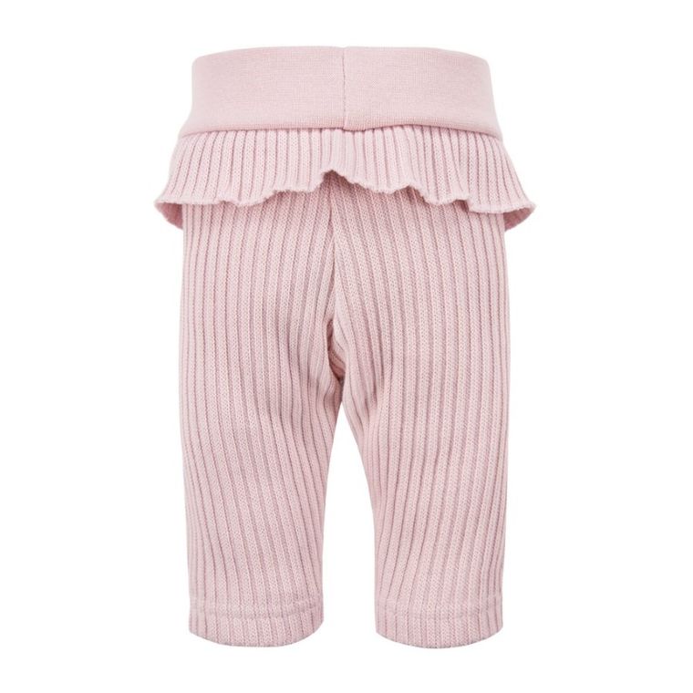 Legginsy dziewczęce, sweterkowe, różowe, Eevi