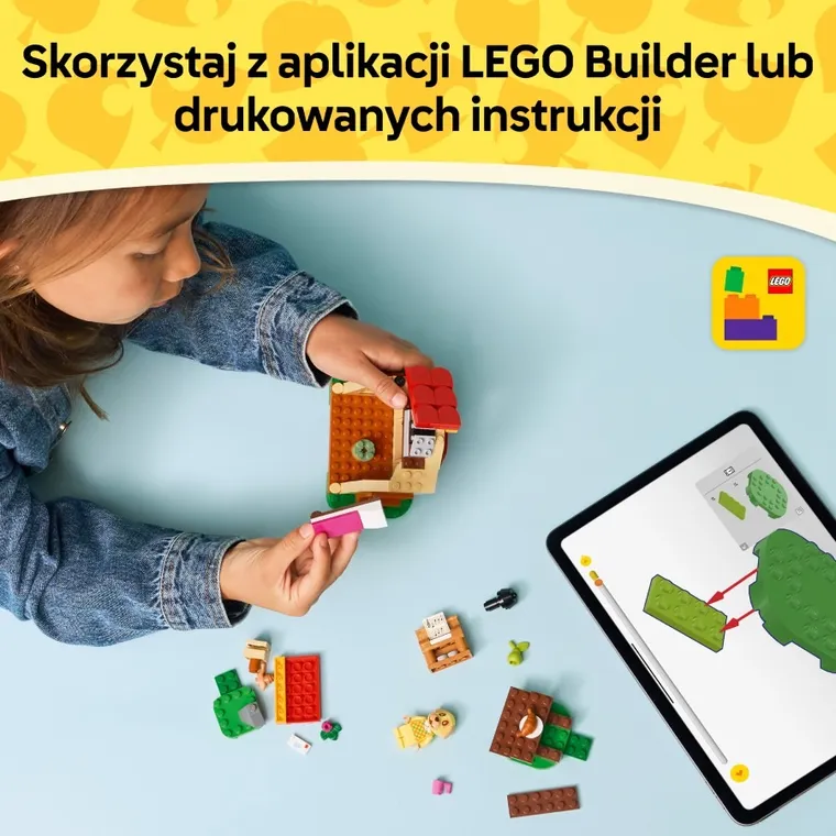 LEGO Animal Crossing, Przytulny dom Goldie, 77058