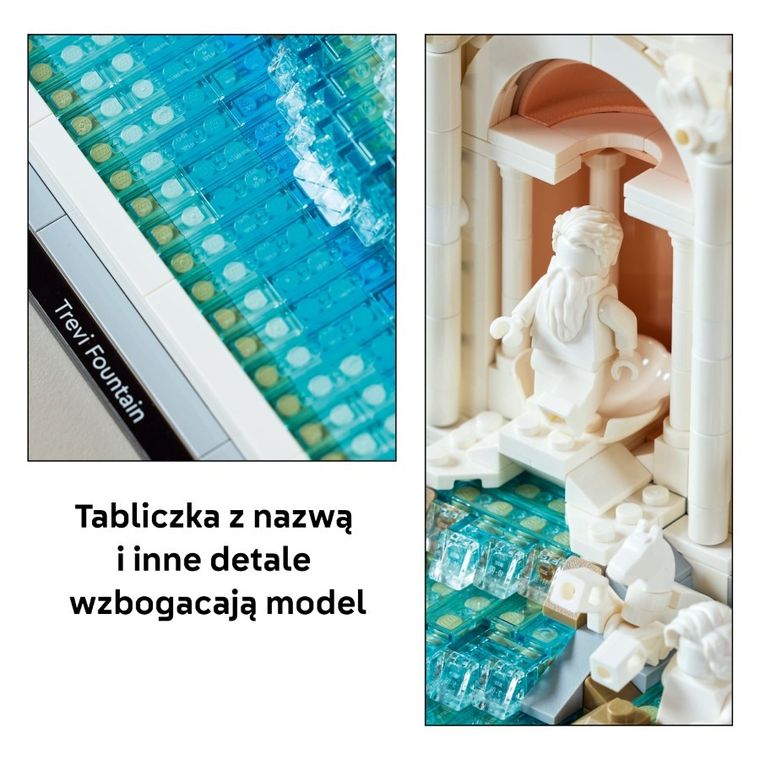 LEGO Architecture, Fontanna di Trevi, 21062