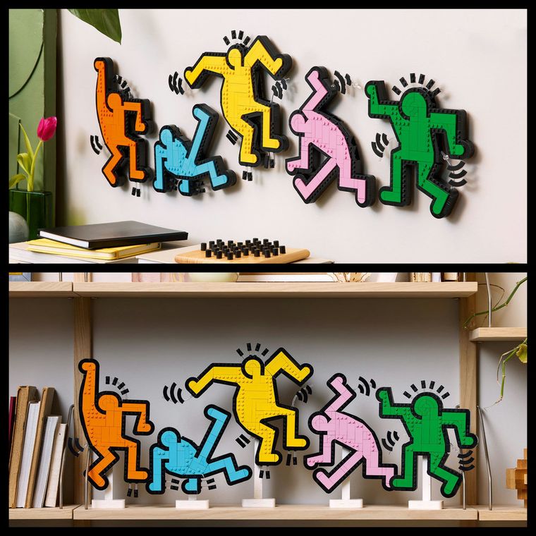 LEGO Art, Keith Haring - tańczące postacie, 31216