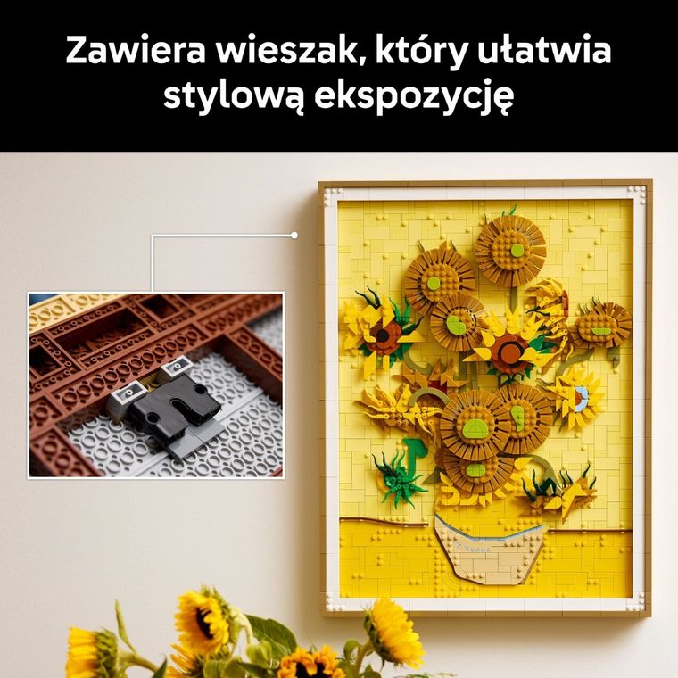 LEGO Art, "Słoneczniki" Vincent van Gogh, 31215
