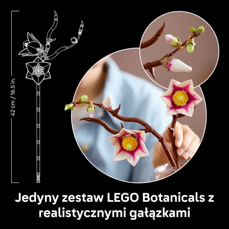 LEGO Botanicals, Gałązki magnolii, 11510