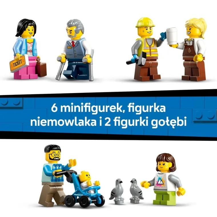 LEGO City, Centralny dworzec kolejowy, 60469
