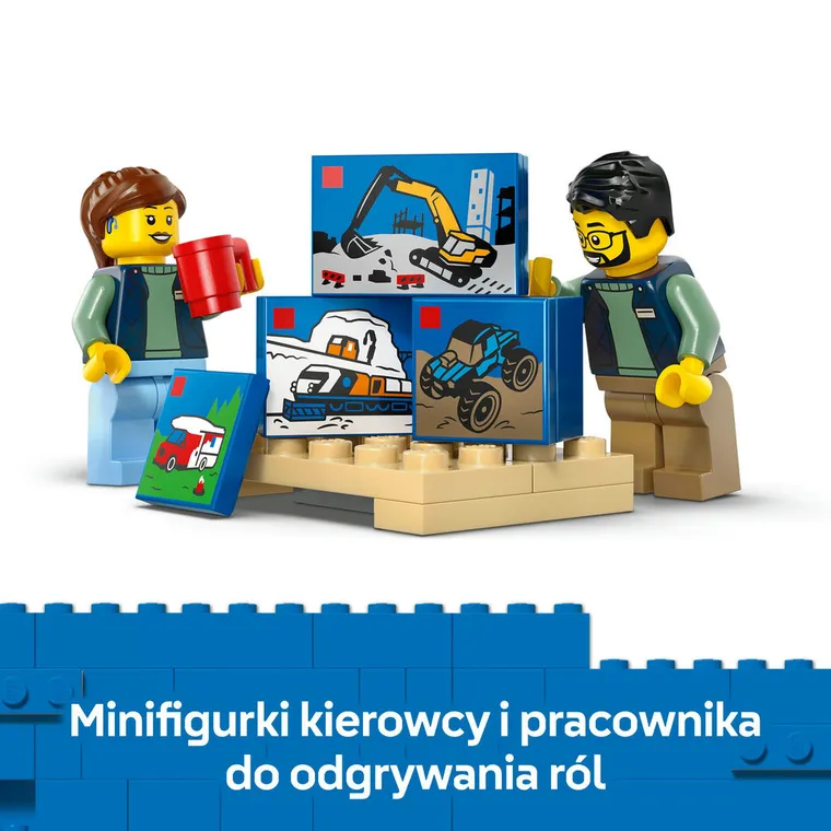LEGO City, Furgonetka LEGO, 60500
