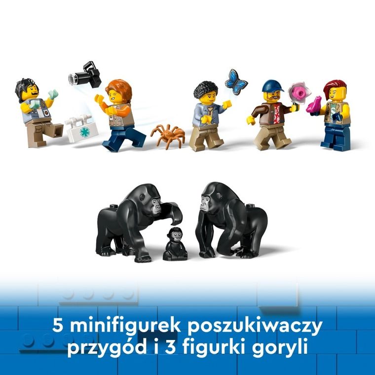 LEGO City, Helikopter badaczy dżungli w bazie, 60437